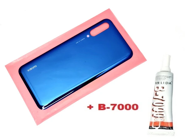 Tkgz Xiaomi Mİ A3 Arka Pil Batarya Kapağı (CAM+B-7000) MAVİ ürün görseli 1