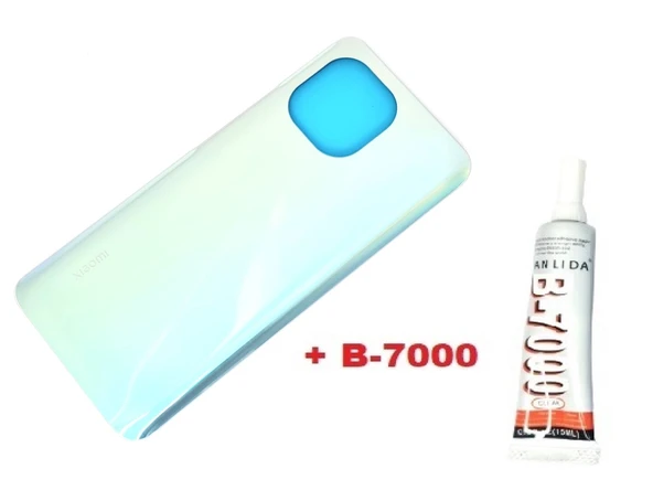 Tkgz Xiaomi Mİ 11 Arka Kapak Batarya Pil Kapağı (CAM+B-7000) MAVİ ürün görseli 1