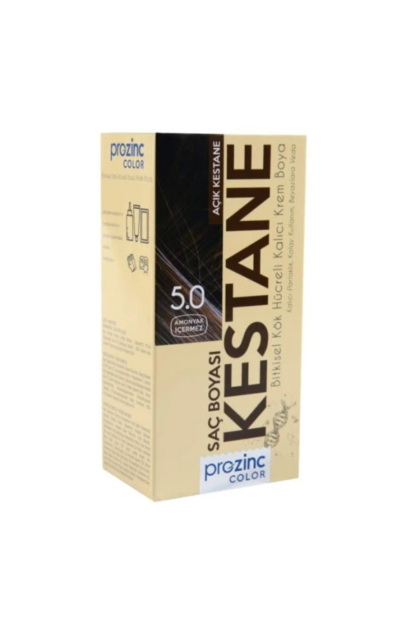 Prozinc Color 5.0 Kestane Saç Boyası ürün görseli 1