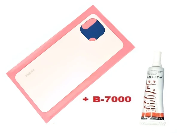 Tkgz Xiaomi Mİ 11 LİTE Arka Kapak Batarya Pil Kapağı (CAM+B-7000) PEMBE ürün görseli 1