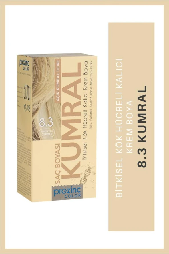 Prozinc Color 8.3 Kumral Saç Boyası ürün görseli 1