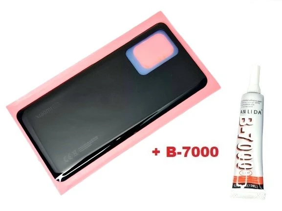Tkgz Xiaomi Mi 11T PRO Mİ 11T Arka Pil Batarya Kapağı (CAM+B-7000) SİYAH ürün görseli 1