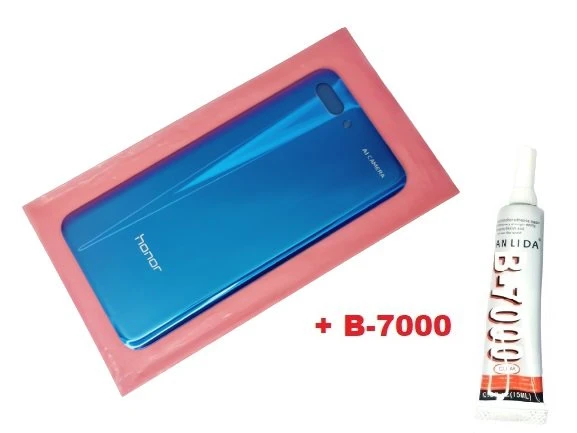 Tkgz Honor 10 Arka Pil Batarya Kapağı (CAM+B-7000) MAVİ ürün görseli 1