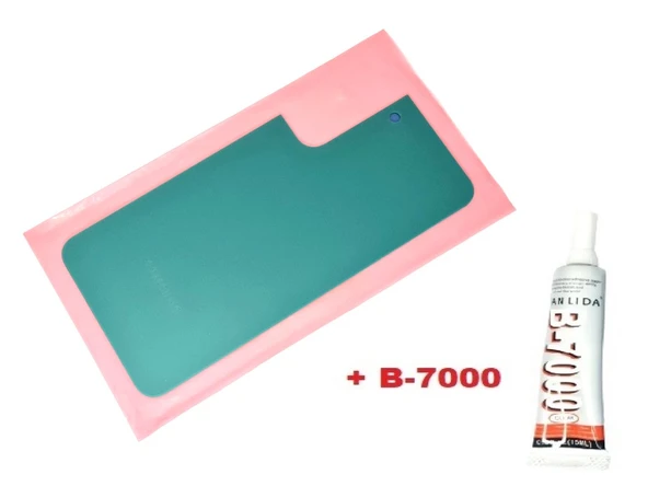 Tkgz Samsung Galaxy S22 PLUS Arka Pil Batarya Kapağı (CAM) YEŞİL ürün görseli 1