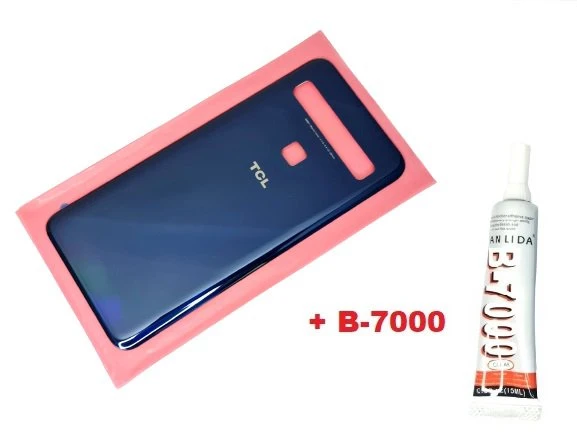 Tkgz Tcl 10L (T770H) Arka Pil Batarya Kapağı (CAM+B-7000) MAVİ ürün görseli 1