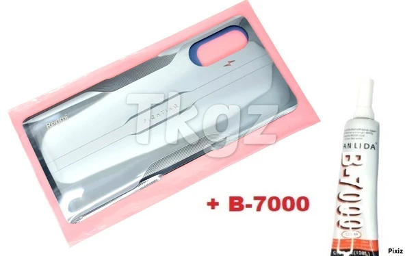 Tkgz Xiaomi Redmi K40 Gaming Arka Pil Batarya Kapağı (CAM+B-7000) GRİ ürün görseli 1