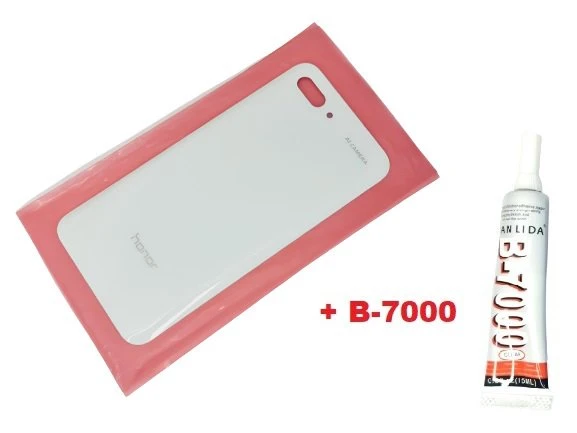 Tkgz Honor 10 Arka Pil Batarya Kapağı (CAM+B-7000) BEYAZ ürün görseli 1
