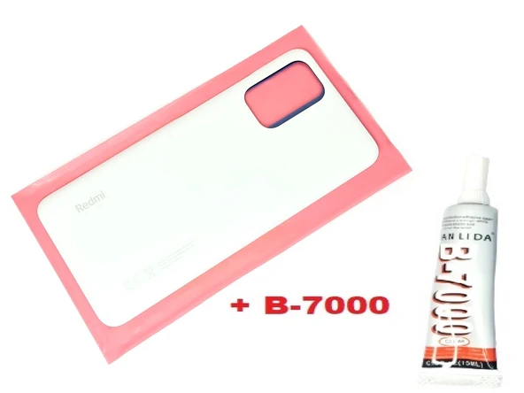 Tkgz Xiaomi Redmi NOTE 10S (4G) Arka Pil Batarya Kapağı (B-7000) BEYAZ ürün görseli 1