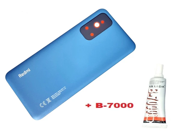 Tkgz Xiaomi Redmi NOTE 11S Arka Pil Batarya Kapağı (B-7000) MAVİ ürün görseli 1