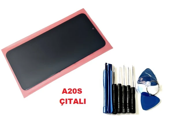 Tkgz Samsung Galaxy A20S (A207) Lcd Ekran Dokunmatik (ORJİNAL ÇITALI TAMİR SETİ) ürün görseli 1