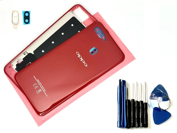 Tkgz Oppo A5S KASA Arka Pil Batarya Kapağı (TAMİR SETİ) KIRMIZI ürün görseli 1