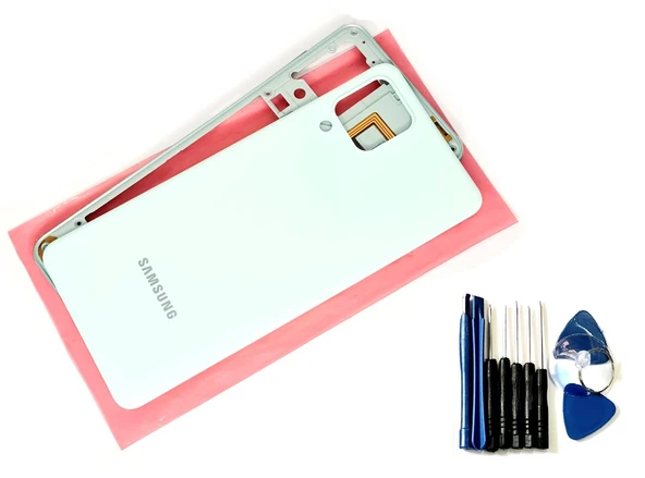 Tkgz Samsung Galaxy A22 A225 4G KASA Aka Pil Batarya Kapağı (TAMİR SETİ) YEŞİL ürün görseli 1