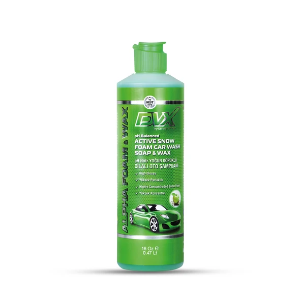 DVX Alpha Foam pH Nötr-Cilalı Oto Yıkama Şampuanı 16OZ (473 ml.) ürün görseli 1