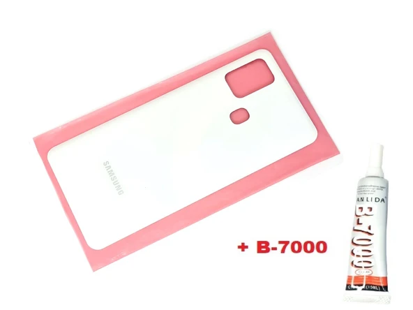 Tkgz Samsung Galaxy A21S A217 Arka Pil Batarya Kapağı (B-7000) BEYAZ ürün görseli 1