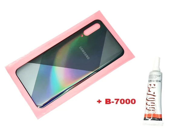 Tkgz Samsung Galaxy A50S A507 Arka Pil Batarya Kapağı (B-7000) SİYAH ürün görseli 1