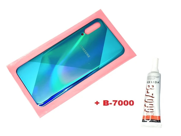 Tkgz Samsung Galaxy A50S A507 Arka Pil Batarya Kapağı (B-7000) YEŞİL ürün görseli 1
