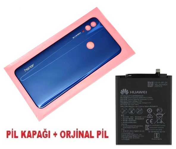 Tkgz Honor 10 Lite Arka Pil Batarya Kapağı + PİL MAVİ ürün görseli 1