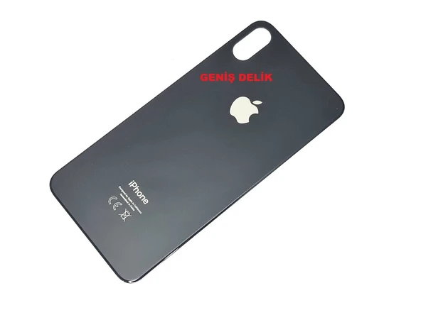Tkgz İPhone XS MAX Arka Kapak (CAM) SİYAH ürün görseli 1