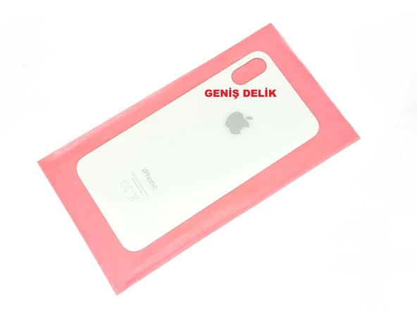 Tkgz İPhone X Arka Kapak (CAM) BEYAZ ürün görseli 1