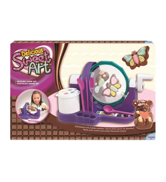 Samatlı Sweet Çikolata Yapım Seti Oyuncak - Resim 2