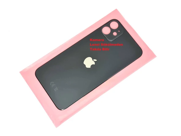 Tkgz İPhone 11 Arka Kapak (CAM) Siyah ürün görseli 1