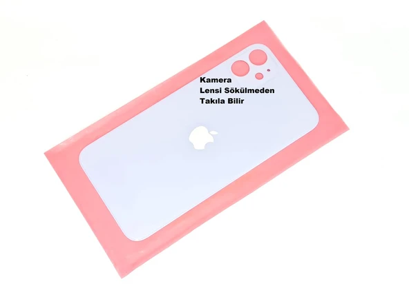 Tkgz İPhone 11 Arka Kapak(CAM) Mavi ürün görseli 1
