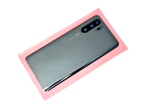 Tkgz - P30 PRO Arka Kapak Batarya Pil Kapağı (Kamera Camı) SİYAH ürün görseli 1