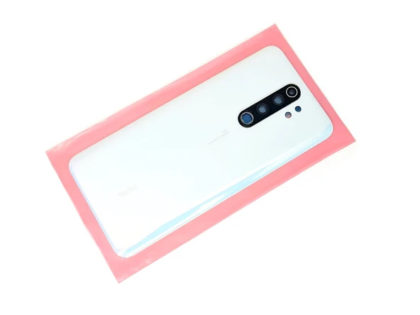 Tkgz Xiaomi Redmi NOTE 8 PRO Arka Kapak Batarya Kapağı (Cam Kamera Camı) Beyaz ürün görseli 1