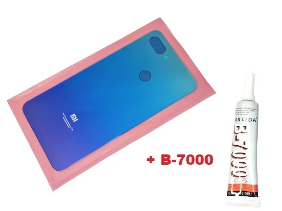 Tkgz Xiaomi Mi 8 Lite Arka Kapak (CAM+B-7000) MAVİ ürün görseli 1