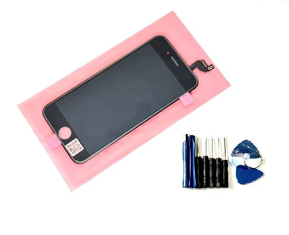 Tkgz İPhone 6S Lcd Ekran dokunmatik (LW Tamir SETİ) SİYAH ürün görseli 1