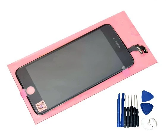 Tkgz İPhone 6 PLUS Lcd Ekran dokunmatik (LW Tamir SETİ) SİYAH ürün görseli 1