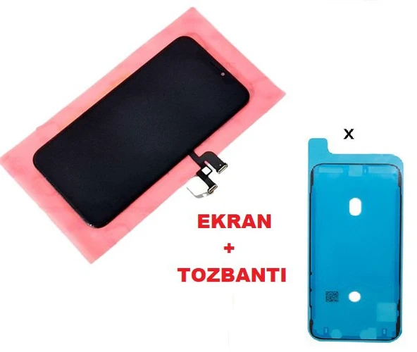 Tkgz iPhone X Lcd Ekran Dokunmatik (GX TOZBANTI) ürün görseli 1