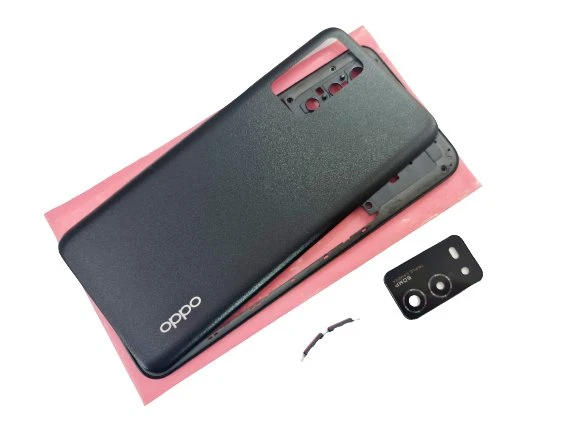 Tkgz Oppo A55 KASA Arka Pil Batarya Kapağı SİYAH ürün görseli 1