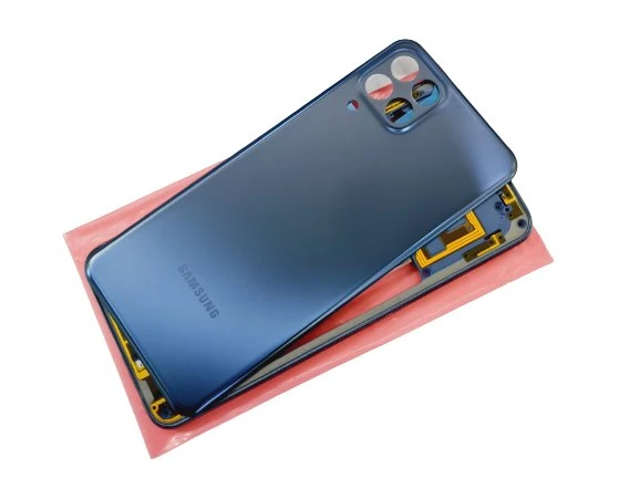 Tkgz Samsung Galaxy M33 KASA Arka Pil Batarya Kapağı MAVİ ürün görseli 1