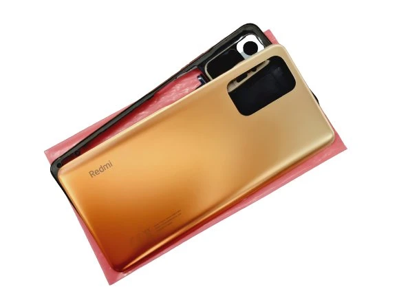 Tkgz Xiaomi Redmi NOTE 10 PRO (4G) KASA Arka Pil Batarya Kapağı GOLD ürün görseli 1