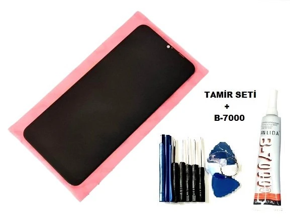 Tkgz Oppo Realme C3İ Lcd Ekran Dokunmatik (B-7000+Tamir Seti) ürün görseli 1