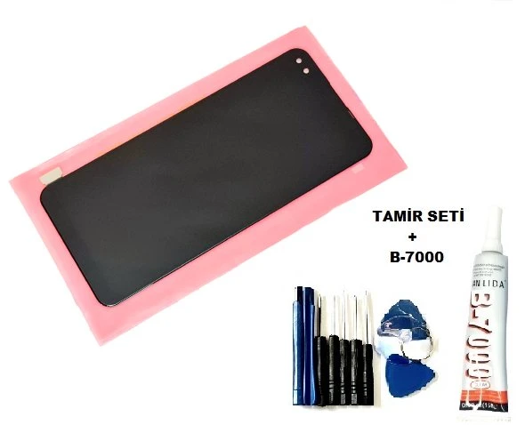 Tkgz Oppo Reno 4 LİTE Lcd Ekran Dokunmatik (B-7000+Tamir Seti) ürün görseli 1