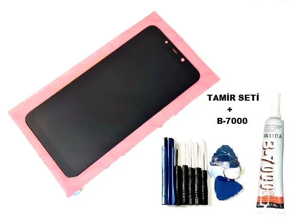 Tkgz Xiaomi POCOPHONE F1 Lcd Ekran Dokunmatik (B-7000+Tamir Seti) ürün görseli 1