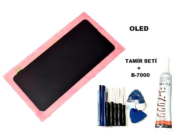 Tkgz Xiaomi Mİ 9T Lcd Ekran Dokunmatik OLED (B-7000+Tamir Seti) ürün görseli 1