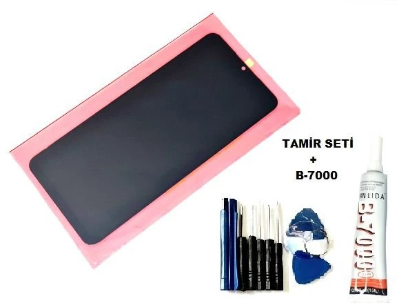 Tkgz Samsung Galaxy M12 (M125F) Lcd Ekran Dokunmatik (B-7000+Tamir Seti) ürün görseli 1