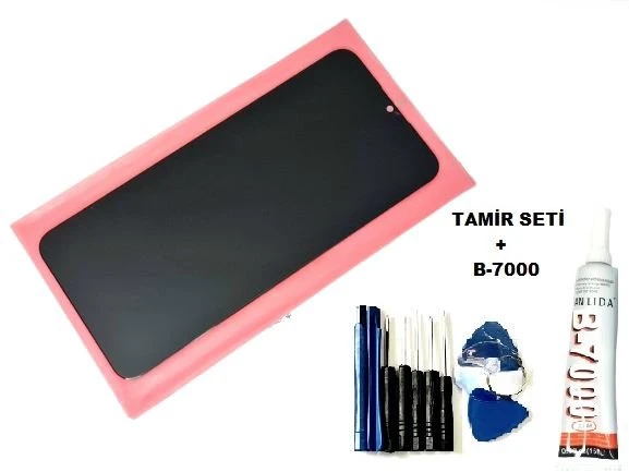 Tkgz Samsung Galaxy A03S A037F Lcd Ekran Dokunmatik (B-7000+Tamir Seti) ürün görseli 1