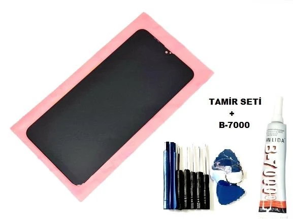 Tkgz Samsung Galaxy A10 (A105F) Lcd Ekran Dokunmatik (B-7000+Tamir Seti) ürün görseli 1