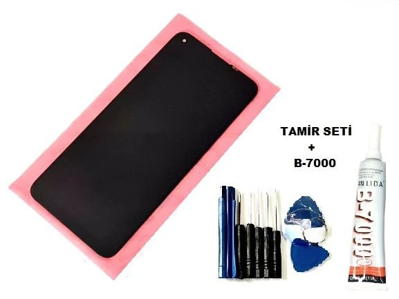 Tkgz Samsung Galaxy M11 (M115F) Lcd Ekran Dokunmatik (B-7000+Tamir Seti) ürün görseli 1