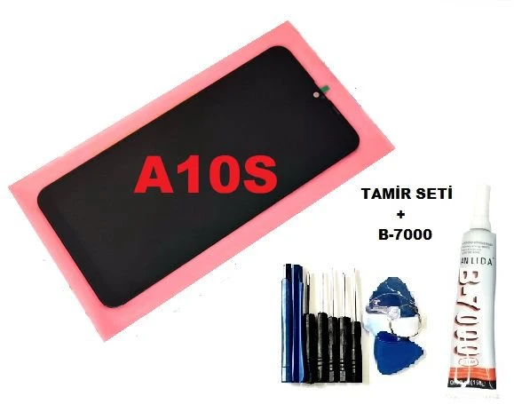 Tkgz Samsung Galaxy A10S (A107) Lcd Ekran Dokunmatik (B-7000+Tamir Seti) ürün görseli 1