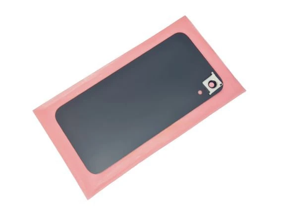 Tkgz İPhone XR Arka Pil Kapak Kamera Lensli (Yazılı Cam) KIRMIZI ürün görseli 1