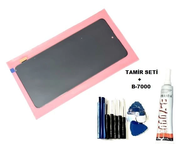 Tkgz Samsung Galaxy M31S Lcd Ekran Dokunmatik (B-7000+Tamir Seti) ürün görseli 1