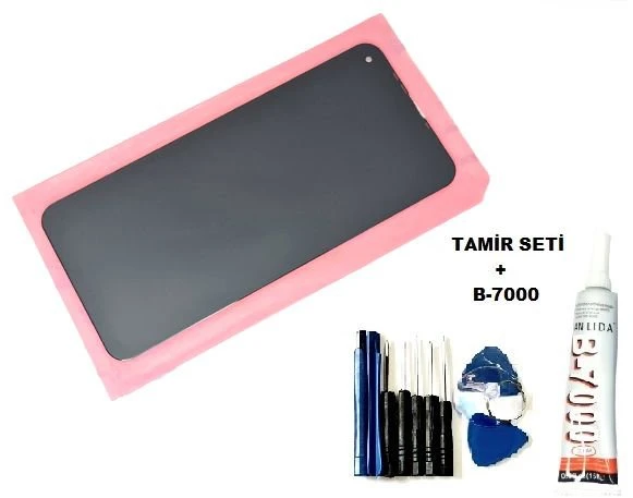 Tkgz Infinix HOTE 7 LİTE Lcd Ekran Dokunmatik (B-7000+Tamir Seti) ürün görseli 1