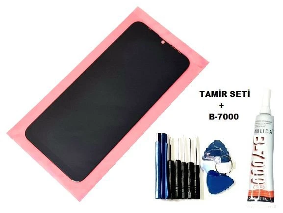 Tkgz Infinix HOT 8 Lcd Ekran Dokunmatik (B-7000+Tamir Seti) ürün görseli 1