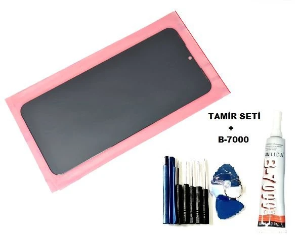 Tkgz Infinix HOT 10İ Lcd Ekran Dokunmatik (B-7000+Tamir Seti) ürün görseli 1