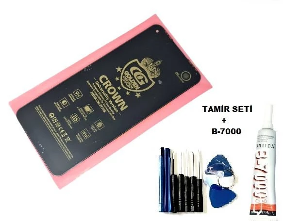 Tkgz Tecno Spark 6 Lcd Ekran Dokunmatik (B-7000+Tamir Seti) ürün görseli 1